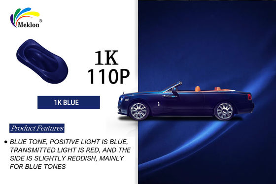 Buena cobertura 1K Stand azul chino de recubrimiento de automóviles / pintura de automóviles / pintura de auto-refinación