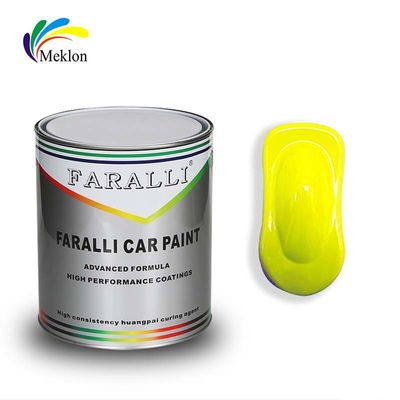 Pintura de coches amarilla metálica de la capa superior a prueba de humedad práctica anti desvanecimiento