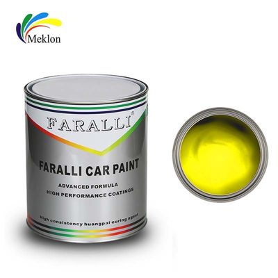 Pintura de coches amarilla metálica de la capa superior a prueba de humedad práctica anti desvanecimiento