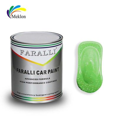 1K Cristal Verde Perla Pinturas Excelente rendimiento Auto Refinish Pintura de carrocería