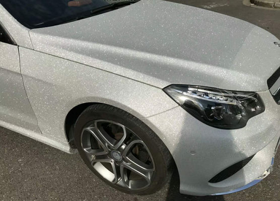 Pintura para automóviles de plata metálica práctica, anti-UV, colorante de plata no tóxico para automóviles.