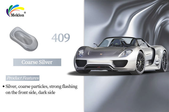 Pintura para automóviles de plata metálica a prueba de moho Multiscene Estable y alto parpadeo