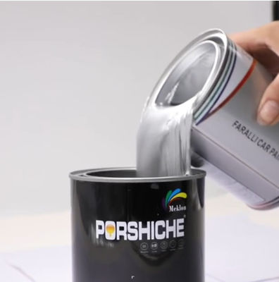 Pintura para automóviles de plata metálica de múltiples escenas, resistente a la humedad, anti-rasguños.