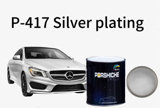 Pintura para automóviles de plata metálica de múltiples escenas, resistente a la humedad, anti-rasguños.
