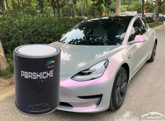 Pintura perlada reflectante para coche, inofensiva, resistente a la decoloración y a los rayos UV, con cambio de color