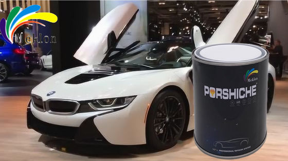 Pintura para automóviles estables y perles, protección UV, pintura cristalina blanca de perlas.