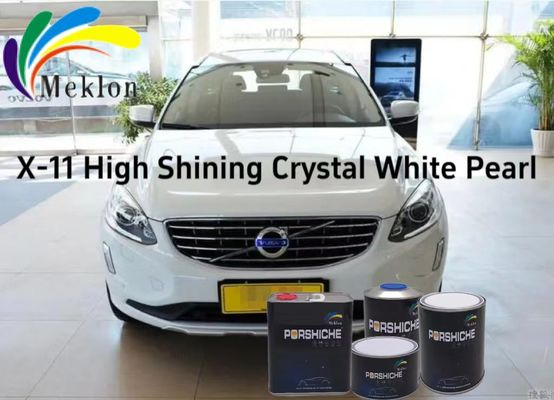 Pintura para automóviles estables y perles, protección UV, pintura cristalina blanca de perlas.