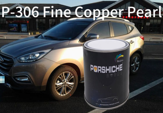 Pintura para automóviles metálica de cobre fino inodoro Estable Superficie lisa