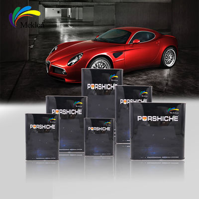 Pintura de perlas de automóvil resistente a los arañazos Color rojo resistente al moho