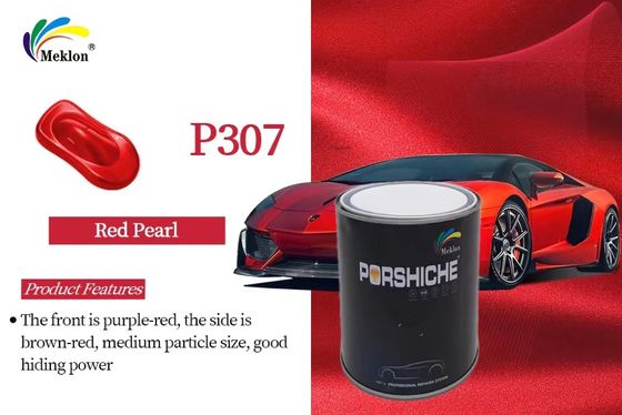Pintura de perlas de automóvil resistente a los arañazos Color rojo resistente al moho