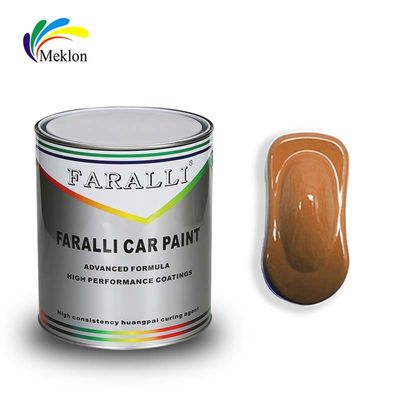 Pintura para automóviles de perlas de cobre de 1K acabado brillante resistente a productos químicos estable eficiente y rápido secado