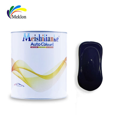 1K Acrílico Pintura de automóviles Basecoat Película de color negro espesor 1.5-2.0 Mils