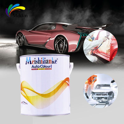 Pintura para automóviles brillante 1K 2K Basecoat Resina poliuretánica polivalente