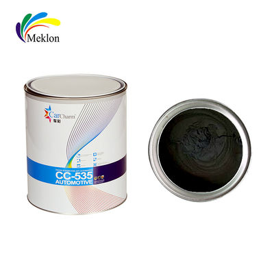 Pintura de retoque para automóviles negra en aerosol de alto contenido de sólidos, revestimiento para automóviles 1K para reparación