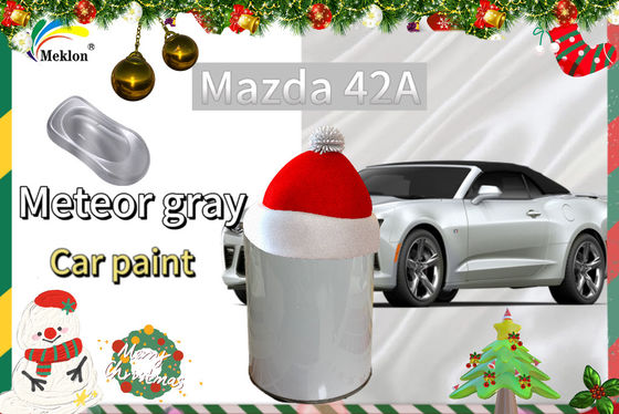 Fórmula personalizada para 42A Meteor Gris buena pintura para automóviles para Mazda