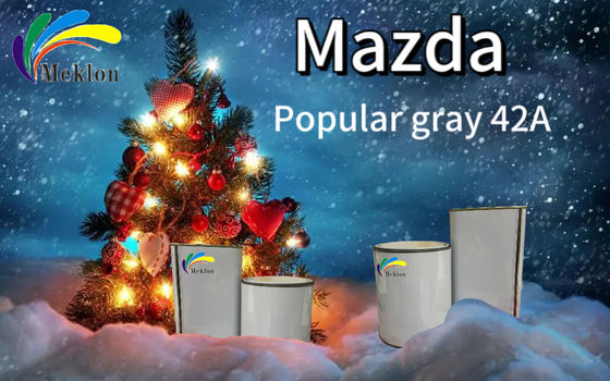 Fórmula personalizada para 42A Meteor Gris buena pintura para automóviles para Mazda