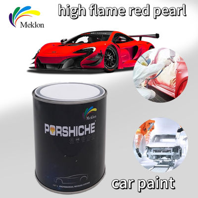 Pintura automática de perla roja no tóxica, multiscena, resistente al desvanecimiento, pintura de automóvil perlada.