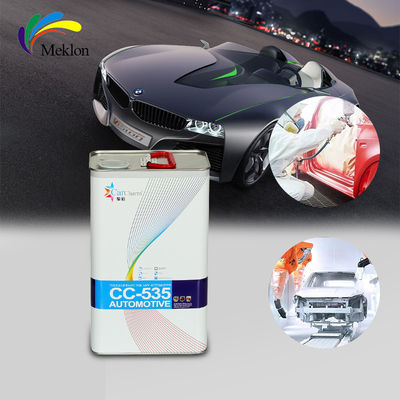 Pintura de alta dureza de acabado automático 2K Topcoat aunque pintura de automóvil negra
