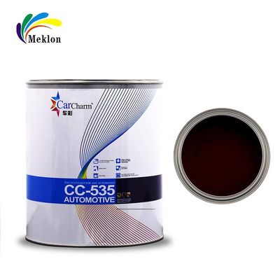 Pintura de alta dureza de acabado automático 2K Topcoat aunque pintura de automóvil negra