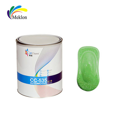 Pintura de automóvil de larga duración de secado rápido 1K Pintura de base de perla verde joven