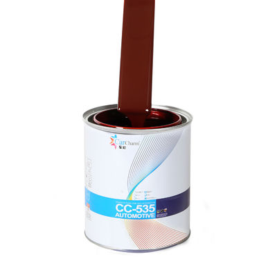 Pintura profesional de automóvil rojo naranja duradera con múltiples especificaciones para elegir
