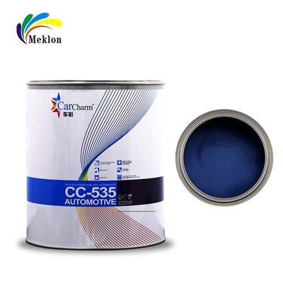 Pintura superior para automóviles de capa superior brillante para automóviles azul estándar 2K