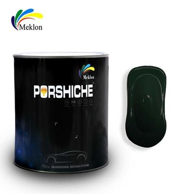 Apariencia de pintura automática con pintura de automóvil de acabado verde
