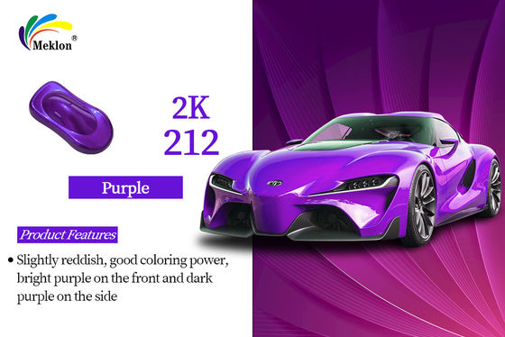 Pintura para automóviles de alta calidad de 2K para su automóvil púrpura Refina la pintura del automóvil