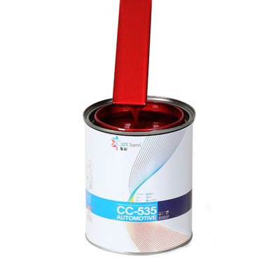 Pintura para automóviles de perlas rojas para la refinación de automóviles de grado profesional