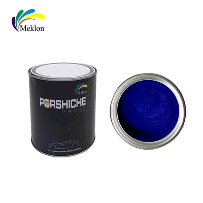 Rociado de pintura para automóviles Pintura superior 2K Pintura superior de pie azul