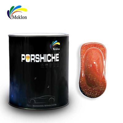 Pintura de automóvil de perlas de bronce de cristal de Meklon para sustratos de acero con vida útil de 1-3 años