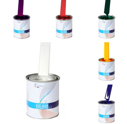 Pintura para automóviles blanca lisa y brillante, pintura acrílica duradera para vehículos.