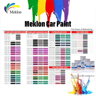 Pintura profesional para reparación de automóviles, pintura púrpura para automóviles, capa superior 2K para reparación de automóviles
