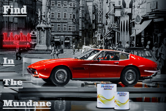 Refinar la pintura de automóviles 2K Púrpura pintura de automóviles para revestimientos duraderos y vibrantes