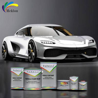 Pintura de automóvil de perla blanca de alto brillo con una variedad de colores para automóviles y camiones de gama alta