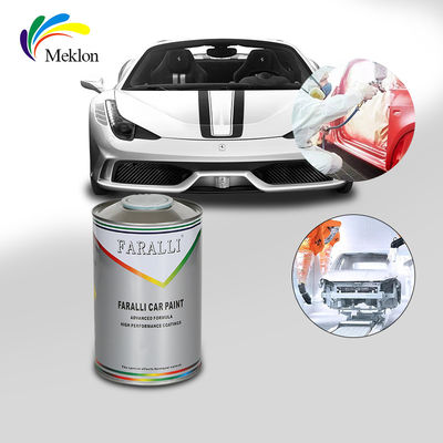 Pintura de automóvil de perla blanca de alto brillo con una variedad de colores para automóviles y camiones de gama alta