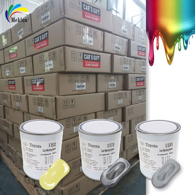 Pintura de automóvil mixta resistente a los arañazos y las astillas para Toyota 4Q2 Champagne Gold
