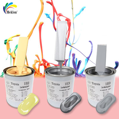 Venta caliente de Toyota 1A0 de pintura de automóvil de plata amigable con el medio ambiente y resistente al calor