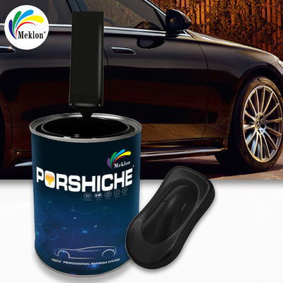 Pintura negra de resina acrílica para automóviles 2K Pintura de colores de punta 2K Pintura de recubrimiento acrílico Pintura de acabado automático