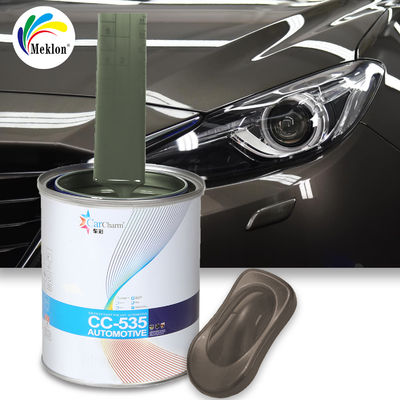 Pintura de carrocería de automóviles 1K Basecoat Colores de perla Revestimiento de cristal Automoción Spray Metallic Sliver Pintura de automóviles