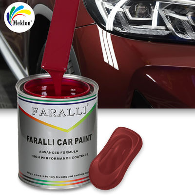Venta al por mayor Rojo de alto rendimiento Automotriz Auto Refinish Reparación Revestimiento de pintura de automóviles Cooper Pólvora de pintura de automóviles Tiempo de secado 2-3 horas