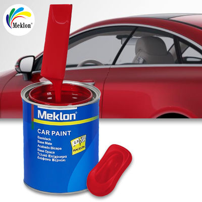 Alto sólido Acrílico de alto brillo 1K Rojo de automóviles Refinish Paint Automotive Clear Varnish Coating Clearcoat para automóviles