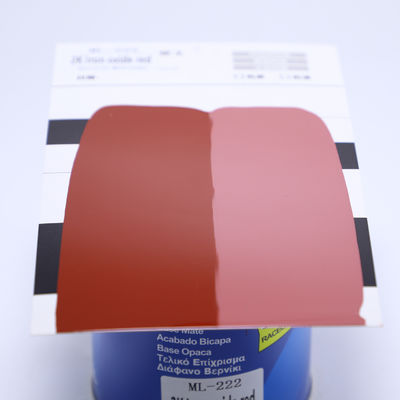 Más vendido 2K óxido de hierro Rojo pintura automotriz Acrílico recubrimiento líquido para la pintura de refinación de aerosoles automotrices