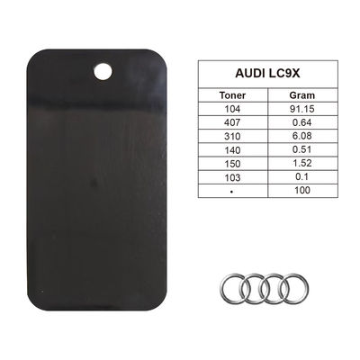 Audi LC9X Negro Mágico Pintura Personalizada Tiempo de Secado Original 1-2 Horas