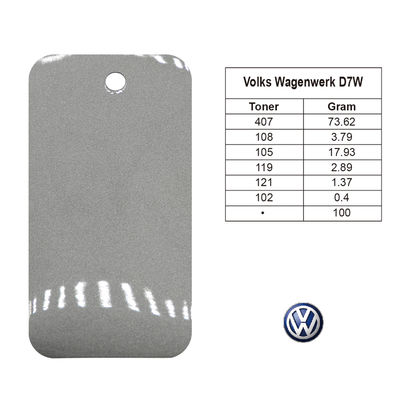 Volkswagen 7DW Pintura Plateada para Coche Recubrimiento Líquido 1Lx12 Vida Útil 1-3 Años