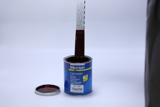 Pintura de coche de acabado resistente a productos químicos MK133 Rojo intenso avanzado Pintura automotriz acrílica resistente a los rayos UV
