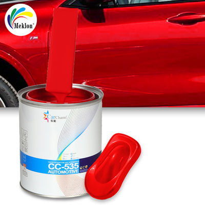 Pintura para Coche de Secado Rápido Rojo Carmesí de Alto Rendimiento 1K