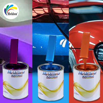Pintura para automóviles de alto brillo azul brillante