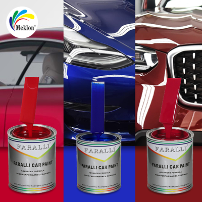 Pintura metálica azul profundo de secado rápido y eficiente que coincide con el color original de fábrica para pintar con aerosol de automóviles