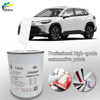 Pintura blanca de alta pureza para automóviles Meklon - Revestimiento de resina acrílica de bajo VOC